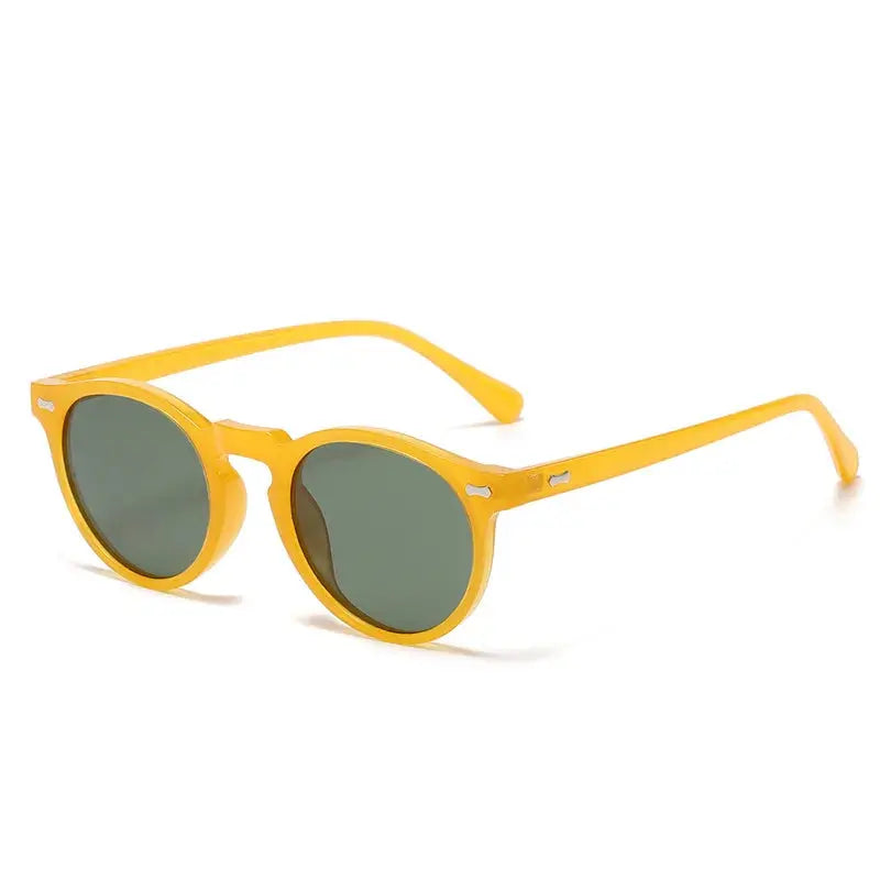 Retro Round Sunglasses Men Women Fashion - Jungle Line