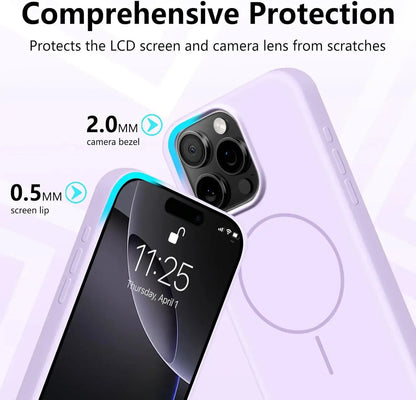 Jungle Line black silicone magnetic phone case for iPhone 15, 14, 16 Plus, 11, 12, 13, 16 Pro Max with lanyard and Magsafe strap
