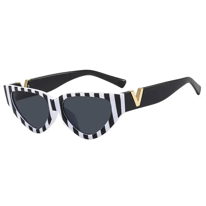 Luxury Vintage Cat Eyt Sunglasses Women - Jungle Line