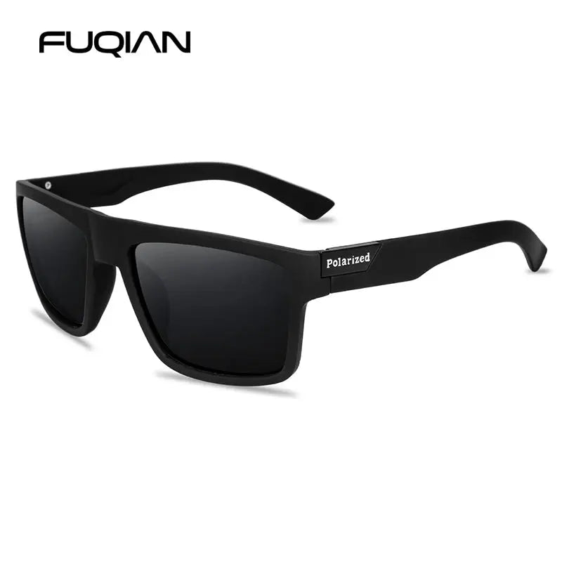 Fashion Black Polarized Sunglasses Men Classic - Jungle Line