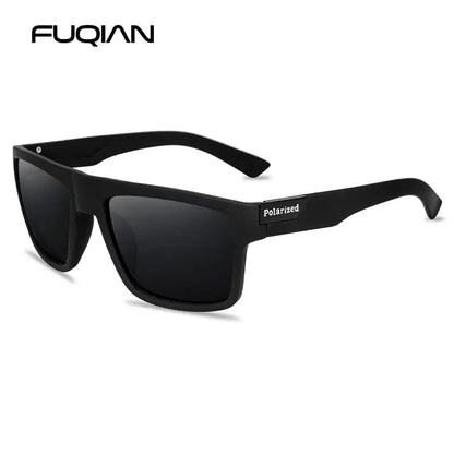 Fashion Black Polarized Sunglasses Men Classic - Jungle Line