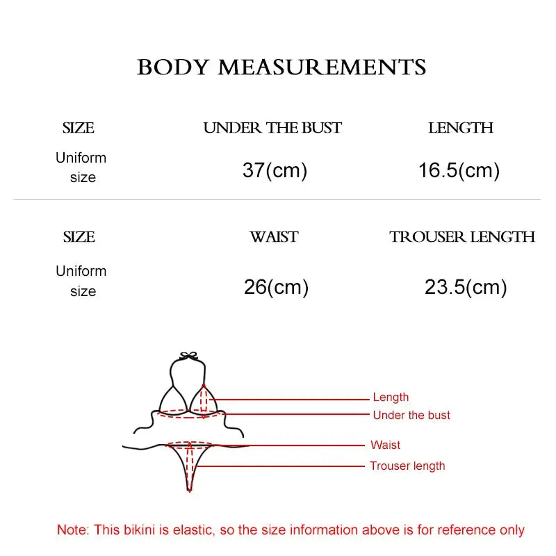 2025 New Women's Solid-color Separate Beach Wear Sexy Halter Three-point Bikini Backless Adjustable Lace-up Swimsuit - Jungle Line