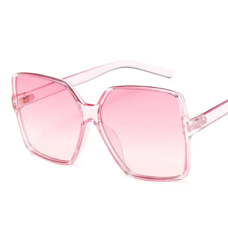 Higody Fashion Women Oversized Sunglasses Gradient - Jungle Line