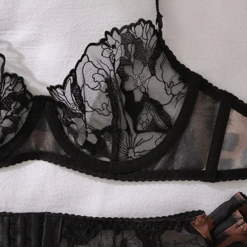 Leopard Costume for Women Lingeries Sexy Hot Set Ultra Sexy Lace Patchwork Intimate Sexy Complete with Gloves Stocking Underwear - Jungle Line