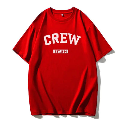 Blessyuki Summer Plus Size Cotton T-shirts Women 2023 Soft O-neck Letter Printed Tees Casual Short Sleeve All-match Female Tops - Jungle Line