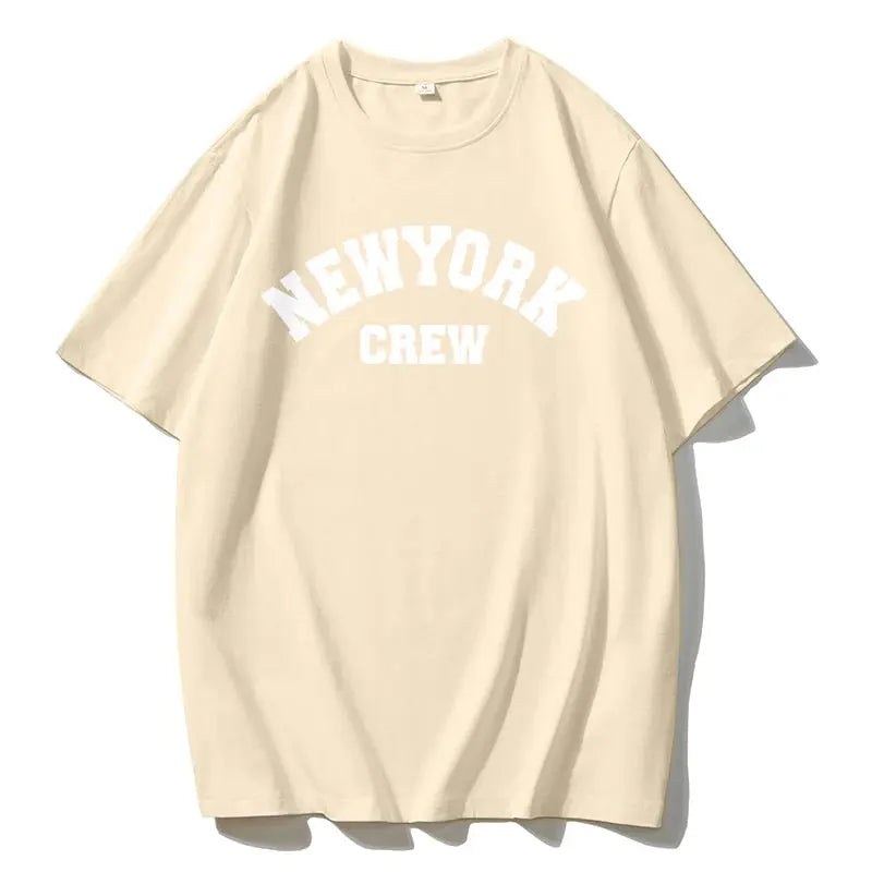 Blessyuki Summer Plus Size Cotton T-shirts Women 2023 Soft O-neck Letter Printed Tees Casual Short Sleeve All-match Female Tops - Jungle Line