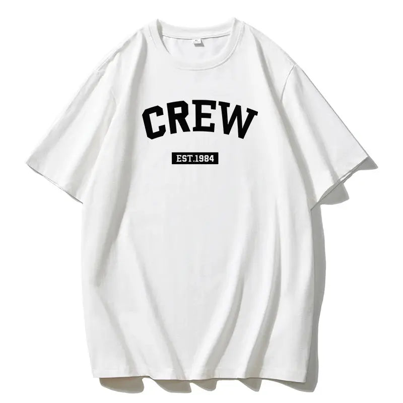 Blessyuki Summer Plus Size Cotton T-shirts Women 2023 Soft O-neck Letter Printed Tees Casual Short Sleeve All-match Female Tops - Jungle Line