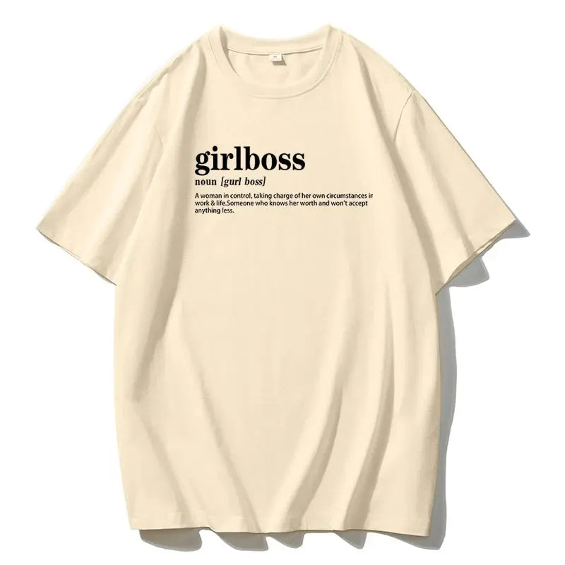 Blessyuki Summer Plus Size Cotton T-shirts Women 2023 Soft O-neck Letter Printed Tees Casual Short Sleeve All-match Female Tops - Jungle Line