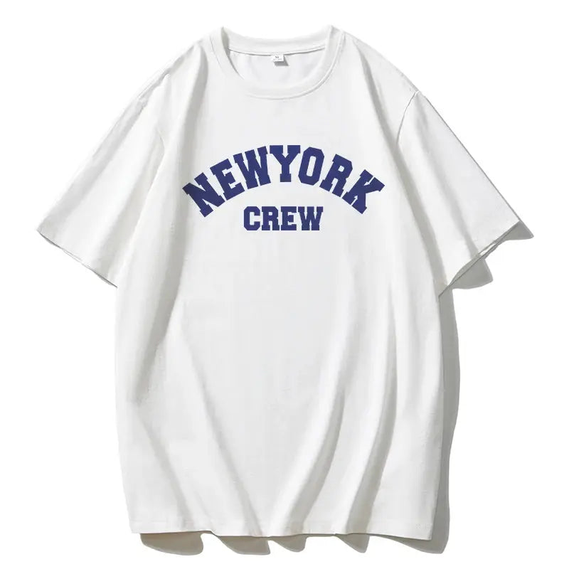 Blessyuki Summer Plus Size Cotton T-shirts Women 2023 Soft O-neck Letter Printed Tees Casual Short Sleeve All-match Female Tops - Jungle Line