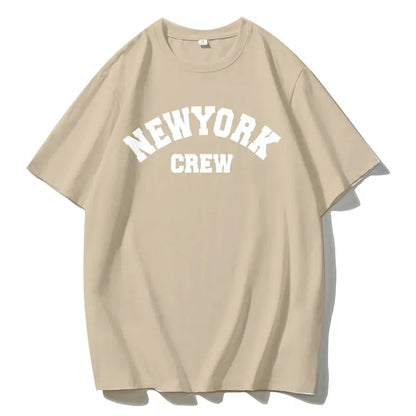 Blessyuki Summer Plus Size Cotton T-shirts Women 2023 Soft O-neck Letter Printed Tees Casual Short Sleeve All-match Female Tops - Jungle Line