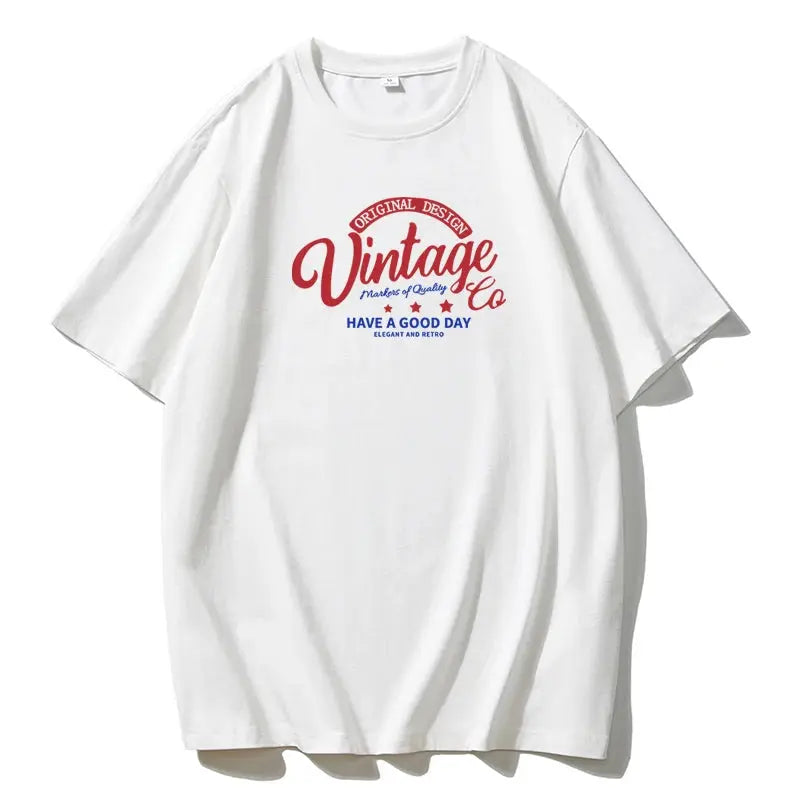 Blessyuki Summer Plus Size Cotton T-shirts Women 2023 Soft O-neck Letter Printed Tees Casual Short Sleeve All-match Female Tops - Jungle Line