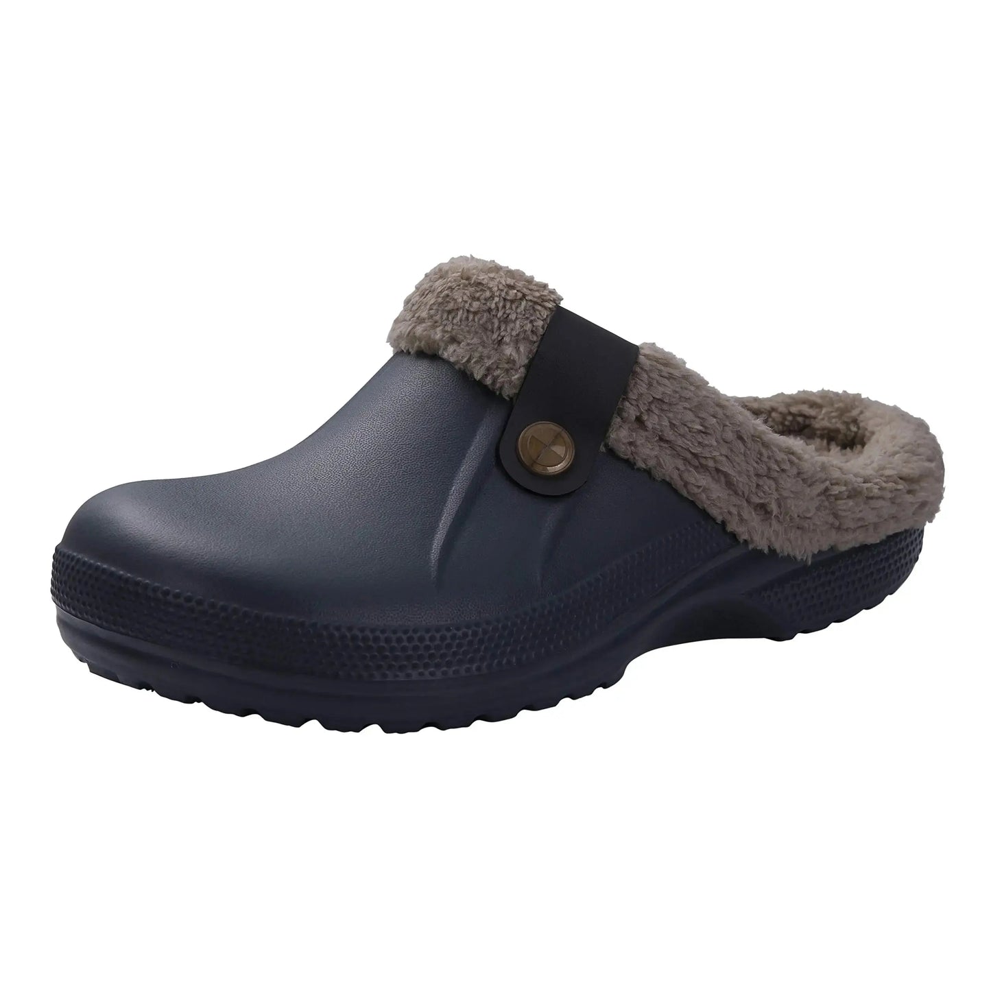 Casual  Garden Shoes Warm Fluffy Men Slippers Jungle Line