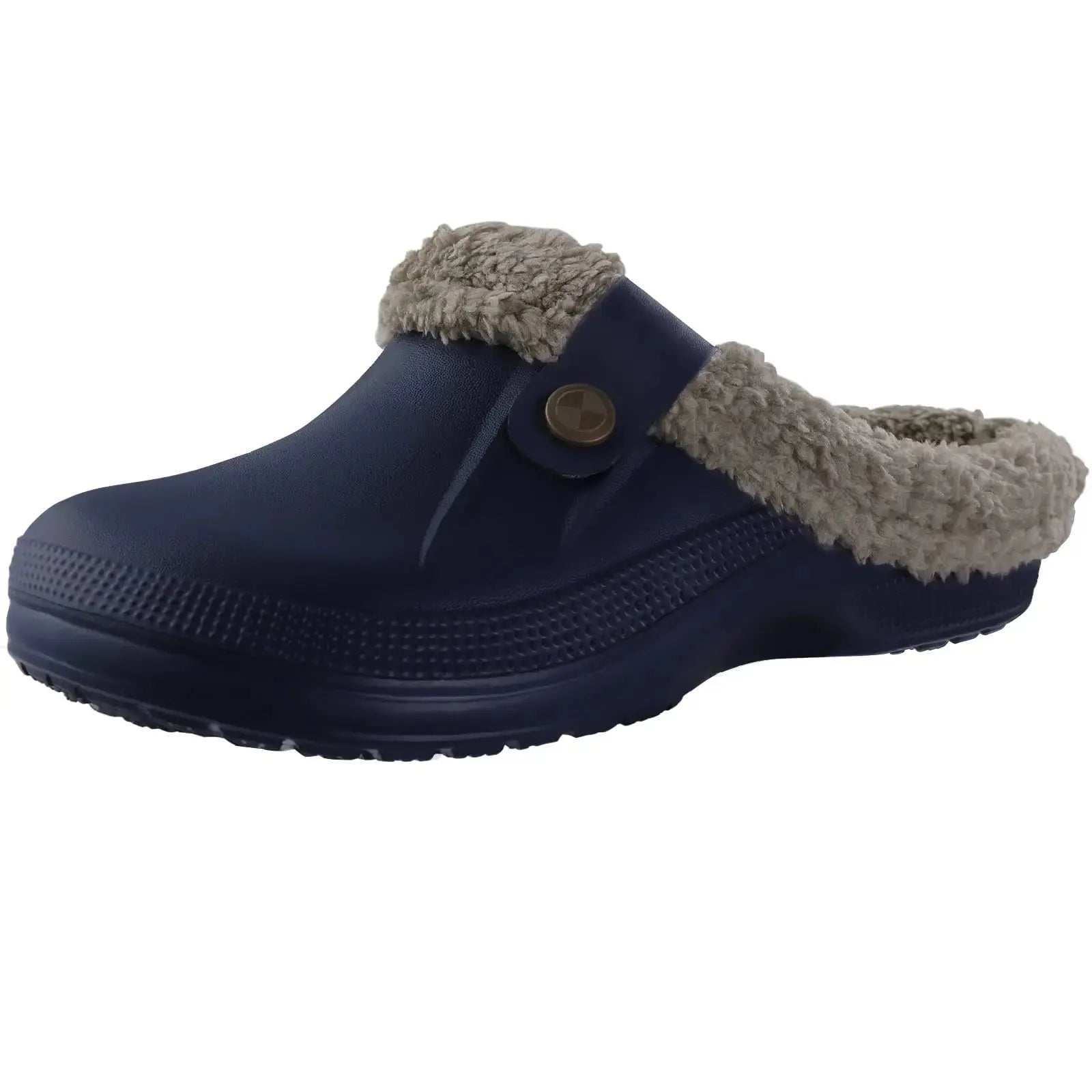 Casual  Garden Shoes Warm Fluffy Men Slippers Jungle Line