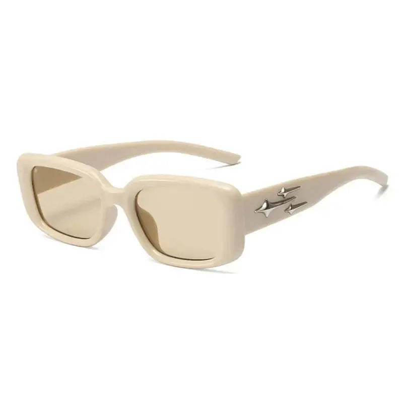 New Retro Y2K Style Small Square Sunglasses Women - Jungle Line