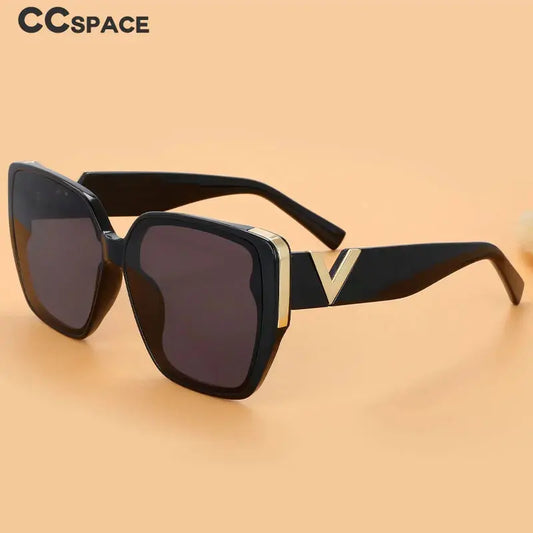 55996 Luxury Brand V-Shaped Sunglasses Women Mirror Retro Sun Glasses for Ladies Luxury Vintage Shades Female Black Oculos - Jungle Line