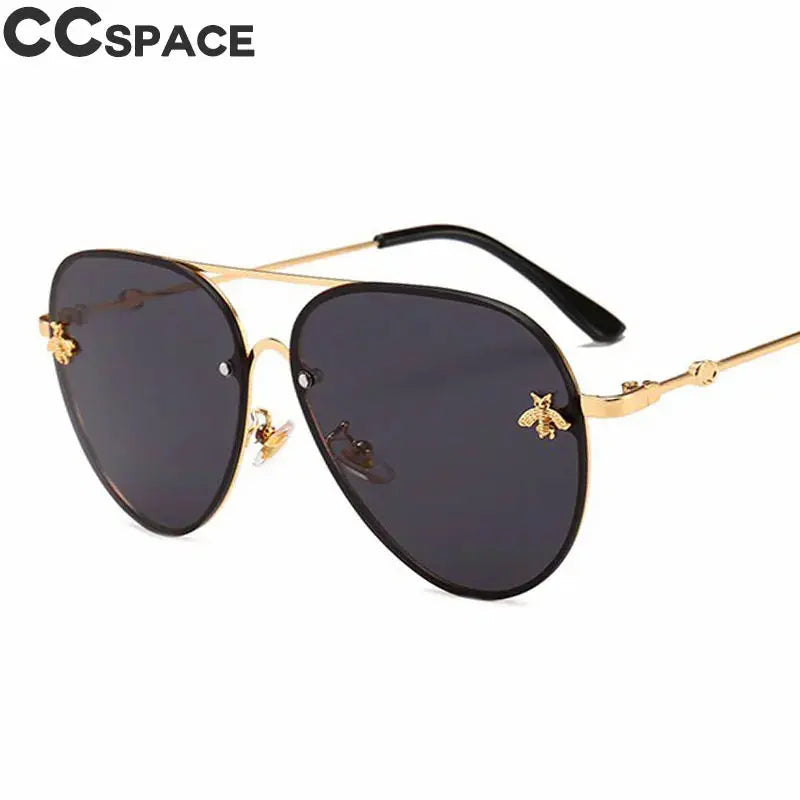 Luxury Bee Pilot Sunglasses Women Fashion Shades - Jungle Line