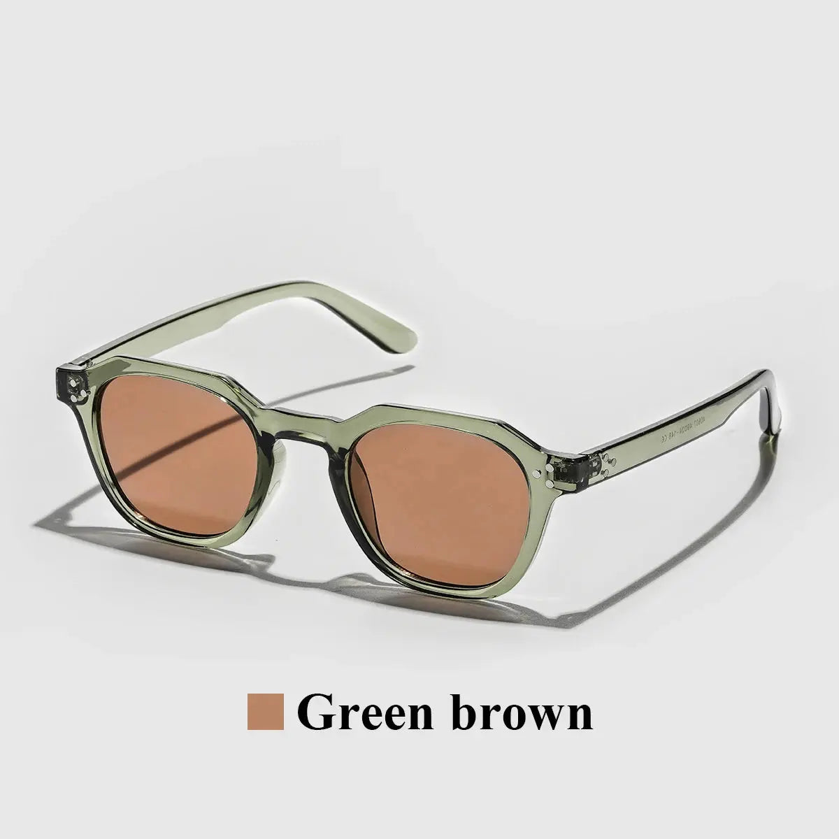 Ruiao Luxury round light Sunglasses Designer Sun Shades - Jungle Line