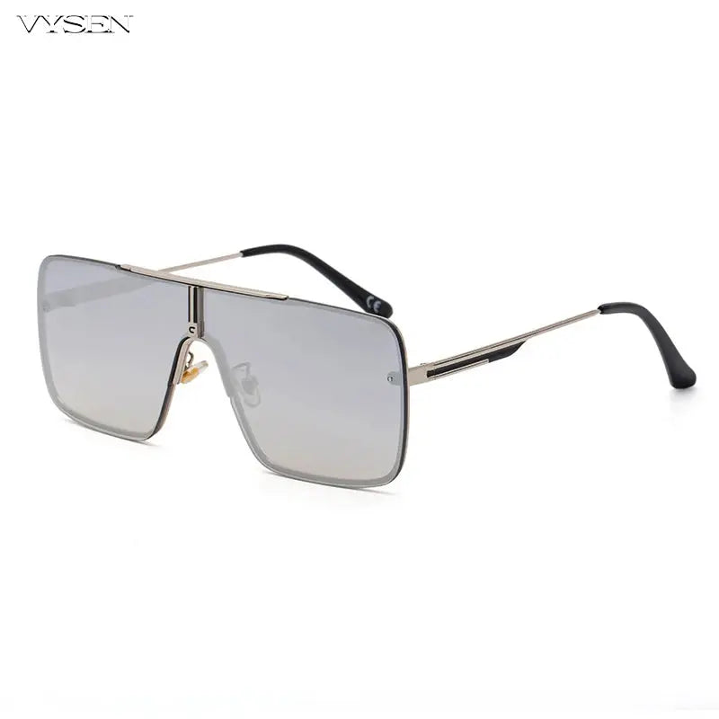 Fashion Oversized Square Sunglasses For Men Big Frame - Jungle Line