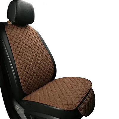Jungle Line universal car seat cover protector in linen, fitting front and rear seats for added vehicle interior protection