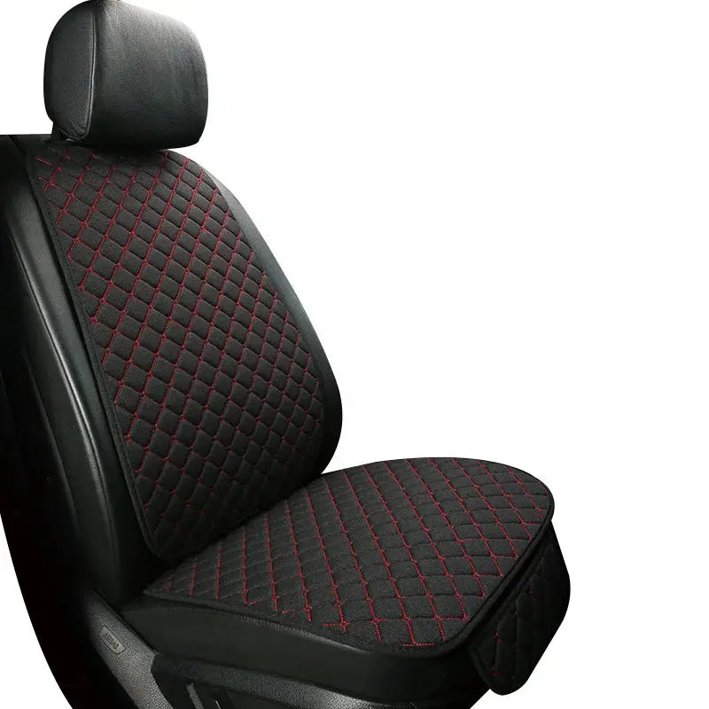 Jungle Line linen universal car seat cover protector for front and rear seats, designed to keep your vehicle clean.