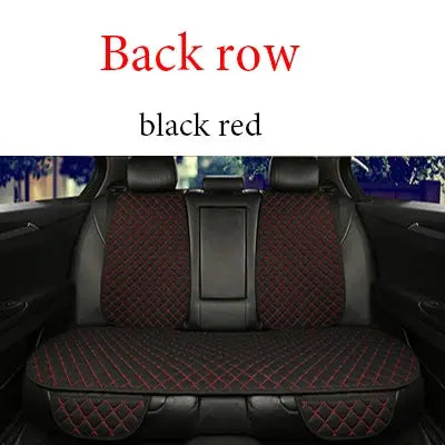 Jungle Line universal linen car seat cover protector for front and rear seats, featuring a stylish coffee color design.