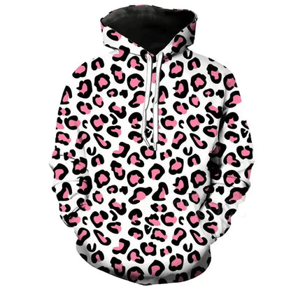 3D printed Harajuku men's sportswear leopard print men's - Jungle Line