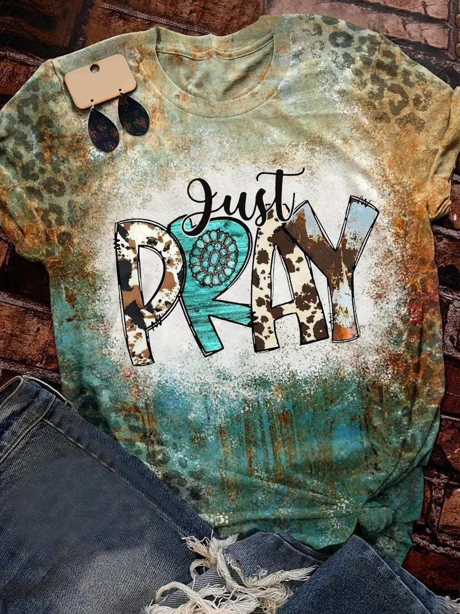 Jesus Cross T Shirt Gold Sunflower 3d Print T-shirt Women Jungle Line