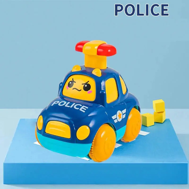 Baby Animal Car Toys Toddler Press and Go Cars Pull Back Jungle Line