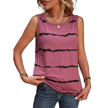 Sexy Leopard Dog Paw 3D Print Tank Tops Women Streetwear Jungle Line