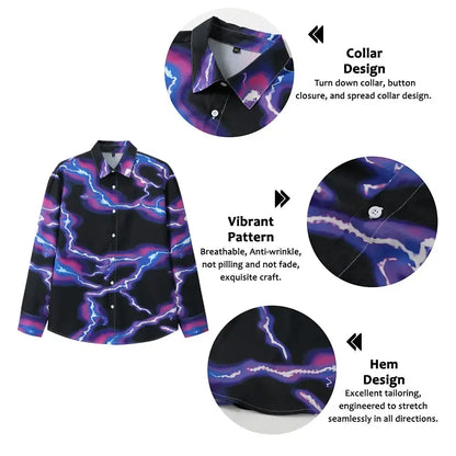 Men's New Fashion Long-Sleeved Shirts Casual Autumn - Jungle Line