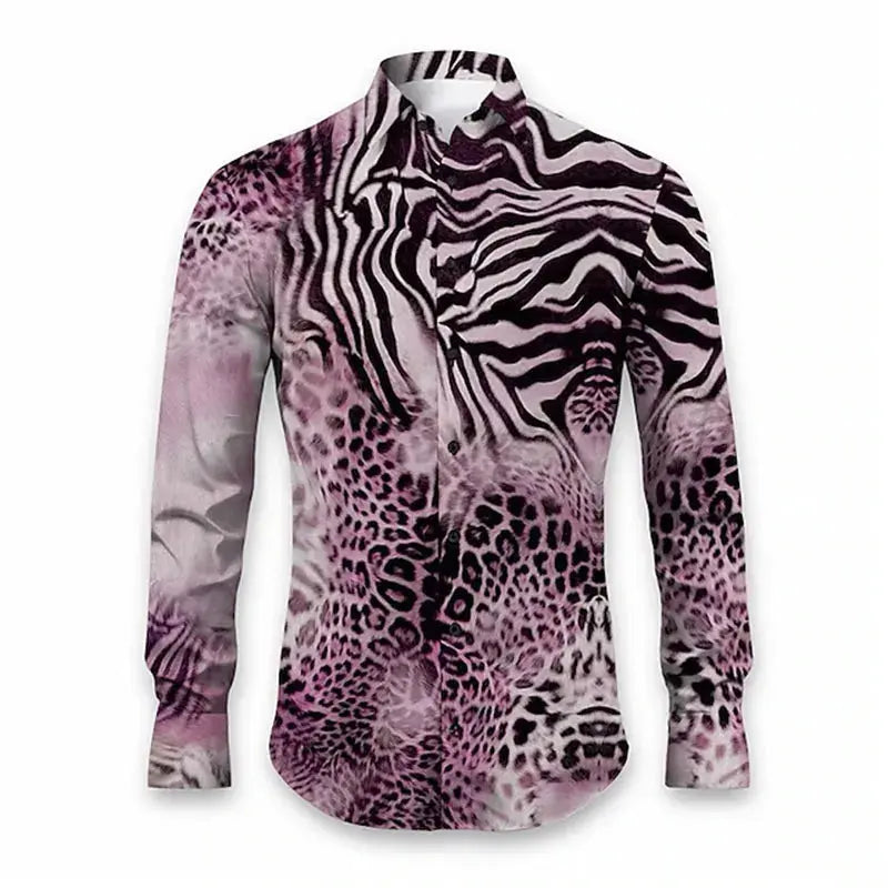 Men's New Fashion Long-Sleeved Shirts Casual Autumn - Jungle Line