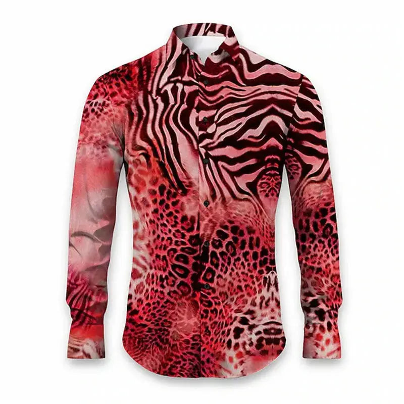 Men's New Fashion Long-Sleeved Shirts Casual Autumn - Jungle Line
