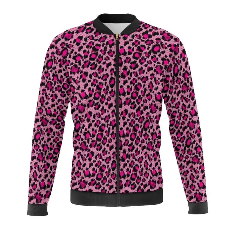 New Leopard Print 3d Printed Colorful Jacket New - Jungle Line