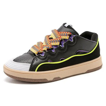 Autumn Men Women Casual Sneakers Luxury Leopard Jungle Line