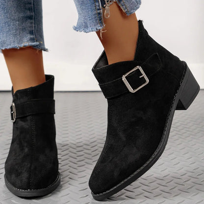 New Ankle Boots Women High Heels Women Shoes Jungle Line