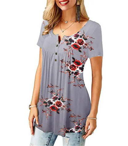 Harajuku Tops T-Shirt Summer Fashion T Shirt Women - Jungle Line