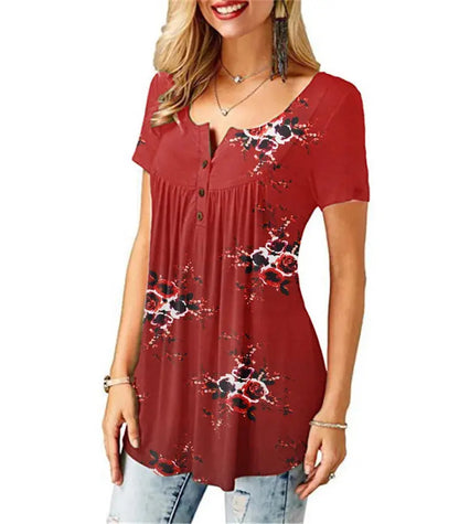 Harajuku Tops T-Shirt Summer Fashion T Shirt Women - Jungle Line