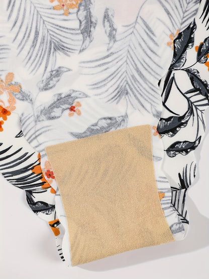 Culottes femme Jungle Line, 10 pièces, sans couture, à bord scallop, motif léopard et couleurs unies, confortables et respirantes.