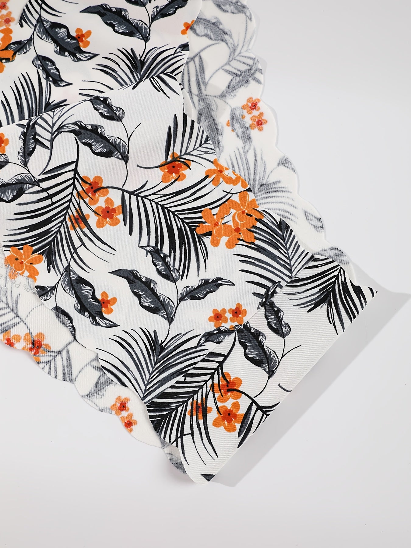 Culottes femme Jungle Line sans couture, en dentelle scallop, imprimé léopard et couleurs unies, confortables et respirantes.