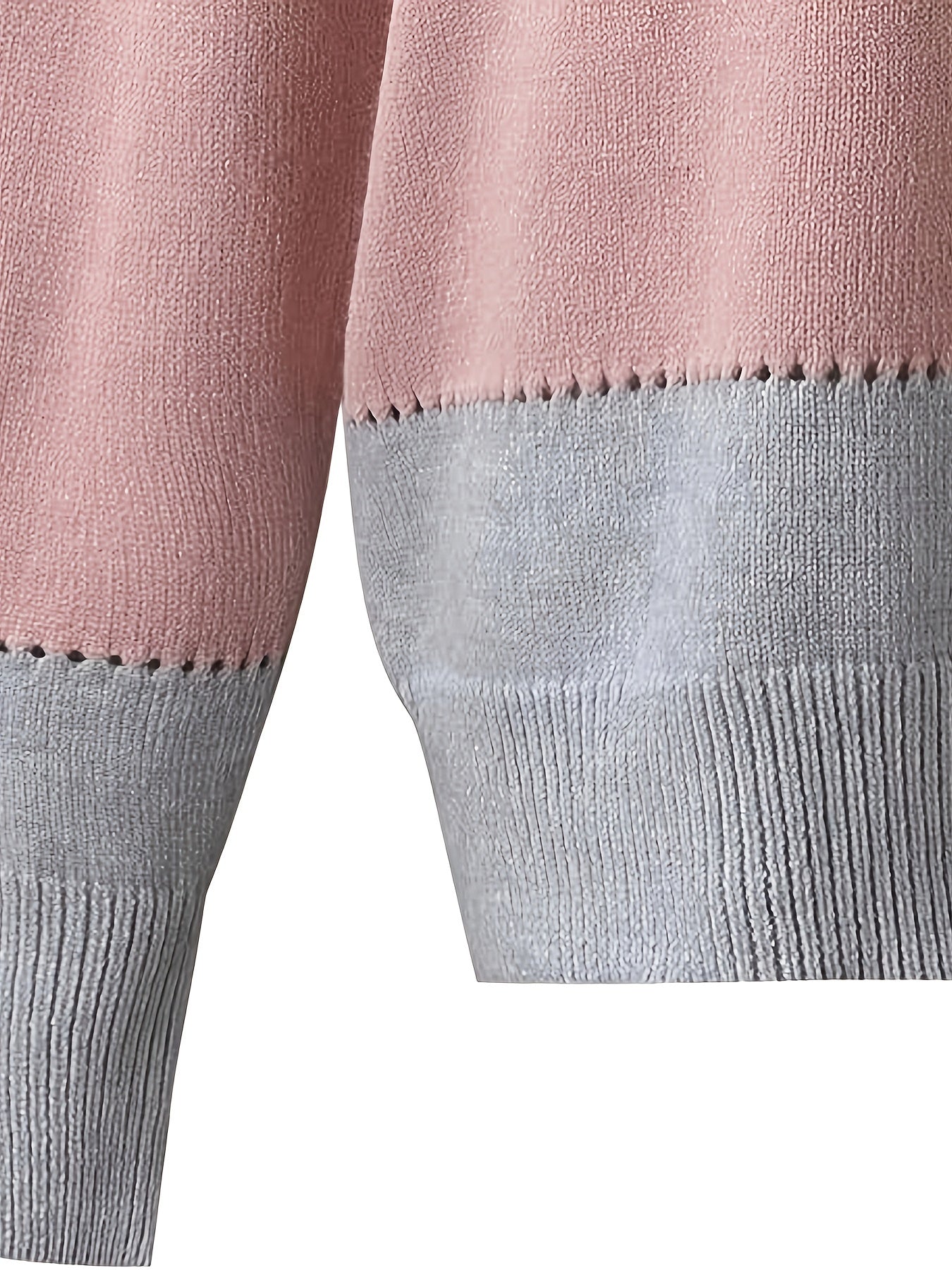 Contrast Leopard Print Boat Neck Pullover Sweater, Casual Long Sleeve Sweater For Spring & Fall, Women's Clothing - Jungle Line