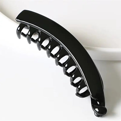 Banana Hair Claw Clips Clamp Barrettes Big Women Hairgrips Hairpin Girls Ponytail Hair Accessories Leopard Headwear