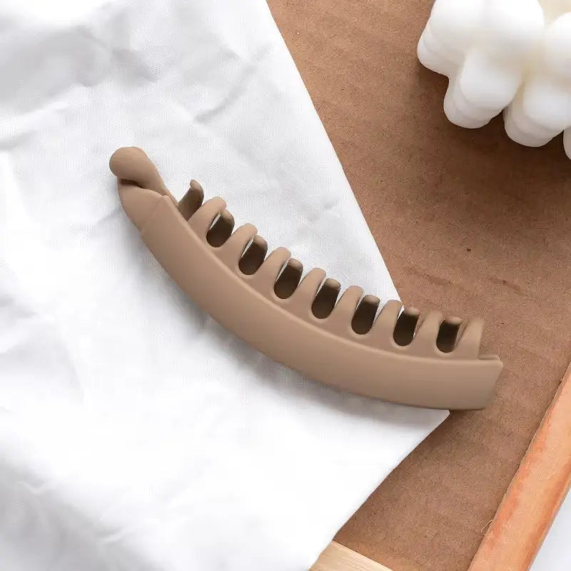 Banana Hair Claw Clips Clamp Barrettes Big Women Hairgrips Hairpin Girls Ponytail Hair Accessories Leopard Headwear