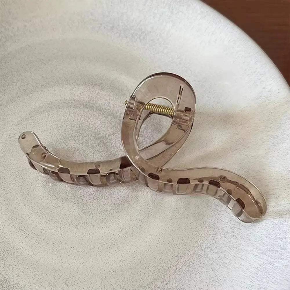 Banana Hair Claw Clips Clamp Barrettes Big Women Hairgrips Hairpin Girls Ponytail Hair Accessories Leopard Headwear