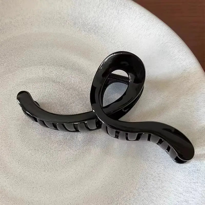 Banana Hair Claw Clips Clamp Barrettes Big Women Hairgrips Hairpin Girls Ponytail Hair Accessories Leopard Headwear