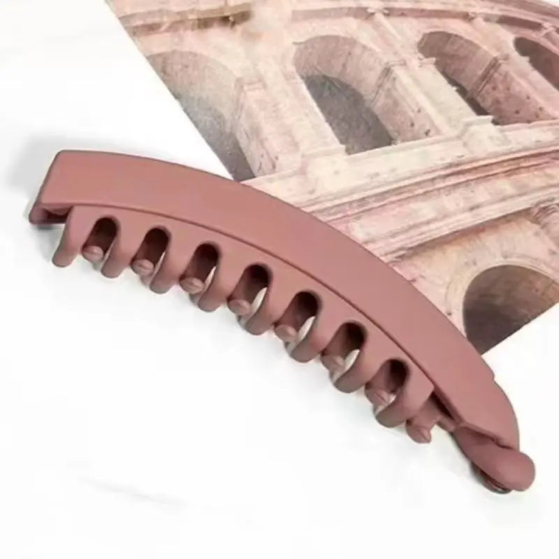 Banana Hair Claw Clips Clamp Barrettes Big Women Hairgrips Hairpin Girls Ponytail Hair Accessories Leopard Headwear