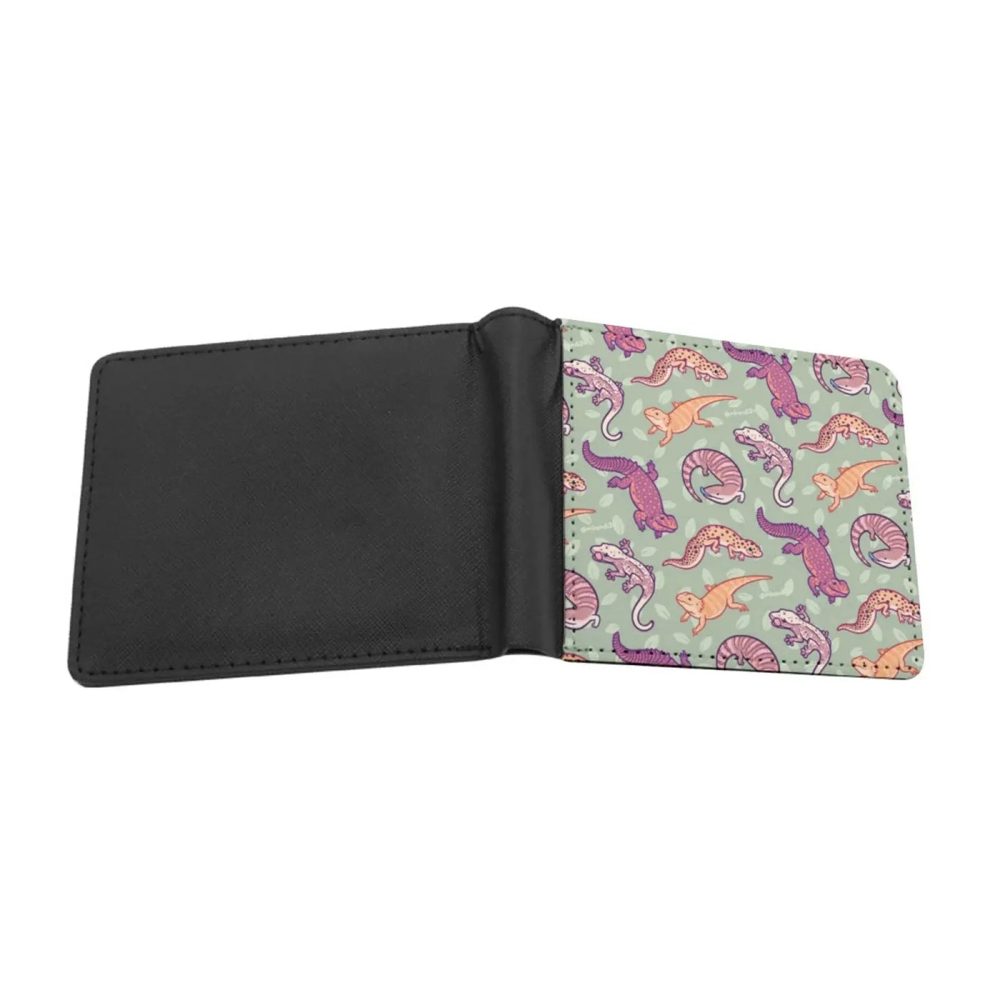 Reptile Rave Personalized Wallet For Men And Women - Jungle Line