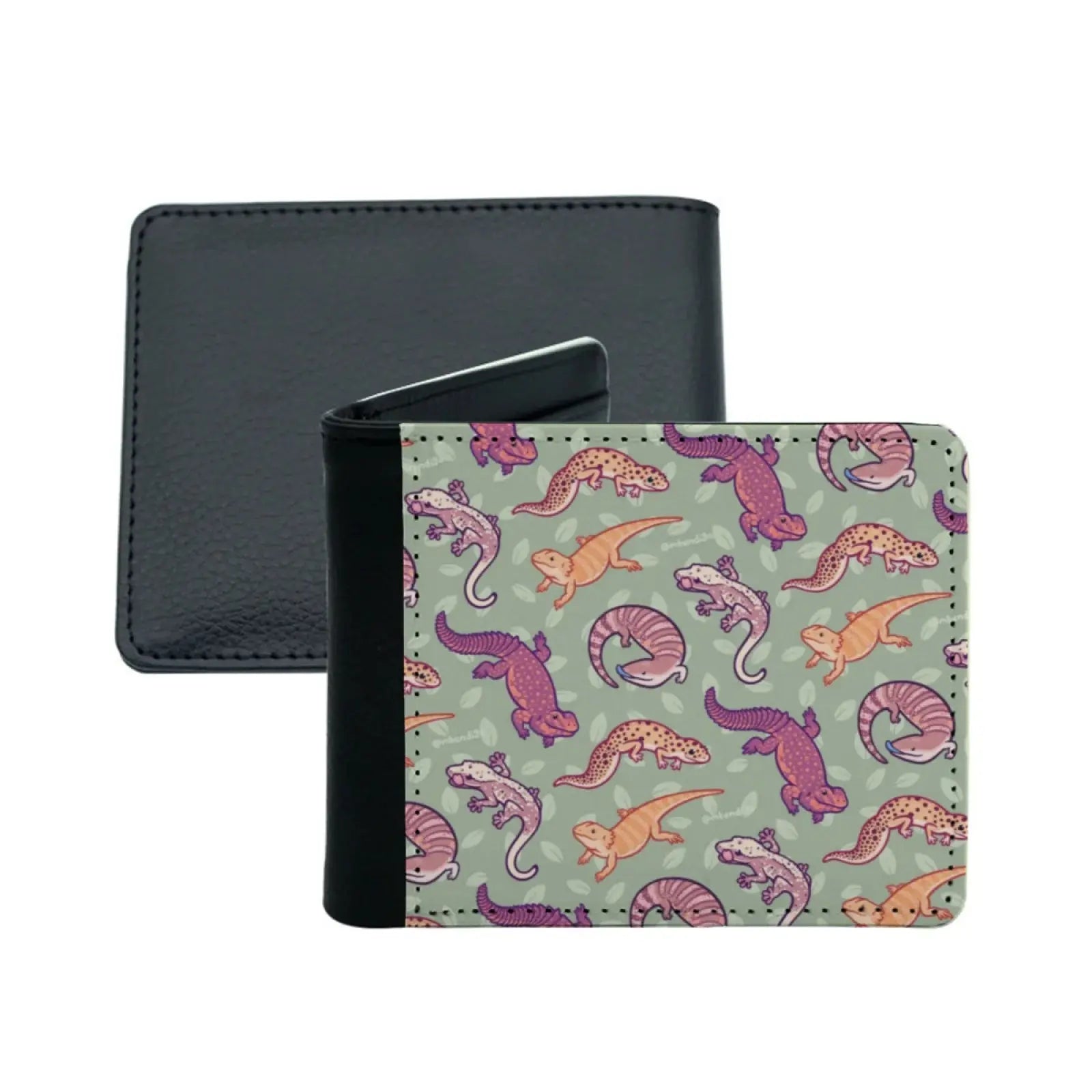 Reptile Rave Personalized Wallet For Men And Women - Jungle Line