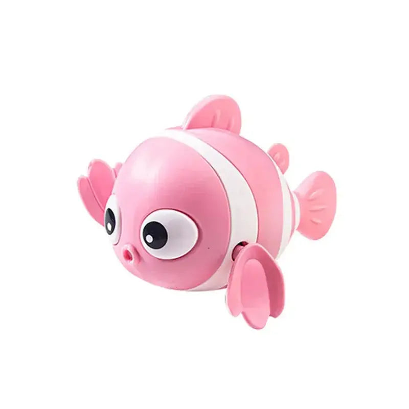 Bath Toys Cute Swimming Clown Fish Bath Toy for Toddlers Jungle Line