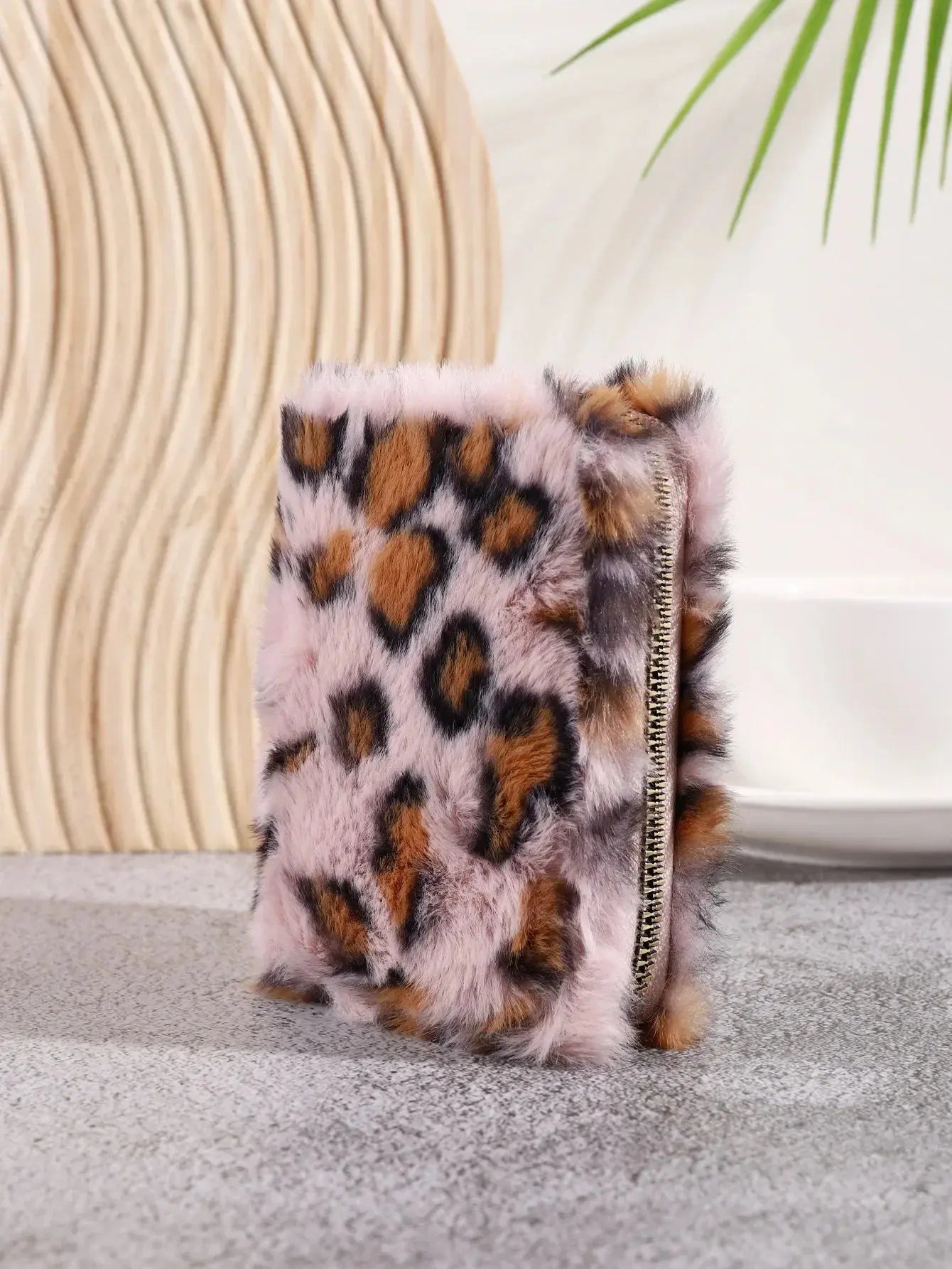 Creative Plush Coin Purse Fashion Leopard Pattern Women - Jungle Line