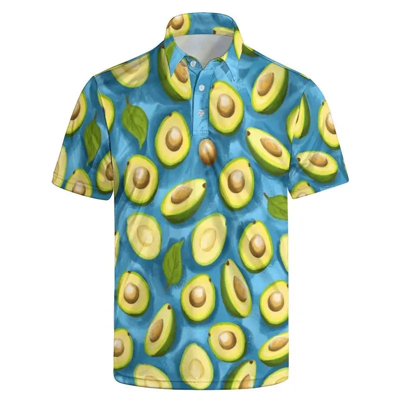 Fashion Leopard Polo Shirt For Men Summer Women - Jungle Line